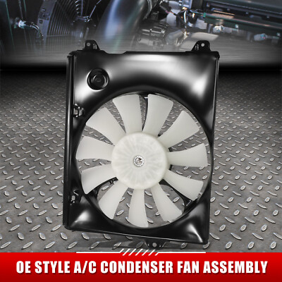 Для 98-03 Toyota Sienna 3.0L 6Cyl OE Style Вентилятор охлаждения конденсатора кондиционера в сборе