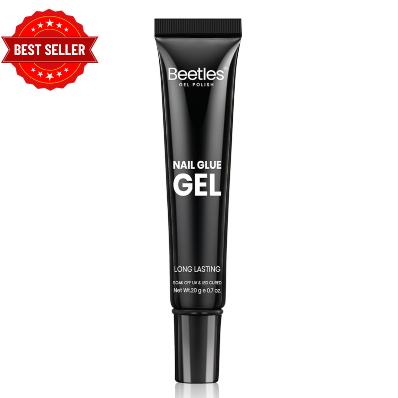 Beetles Gel Nail Glue Upgrade 3 in 1 Glue Gel for False Tips