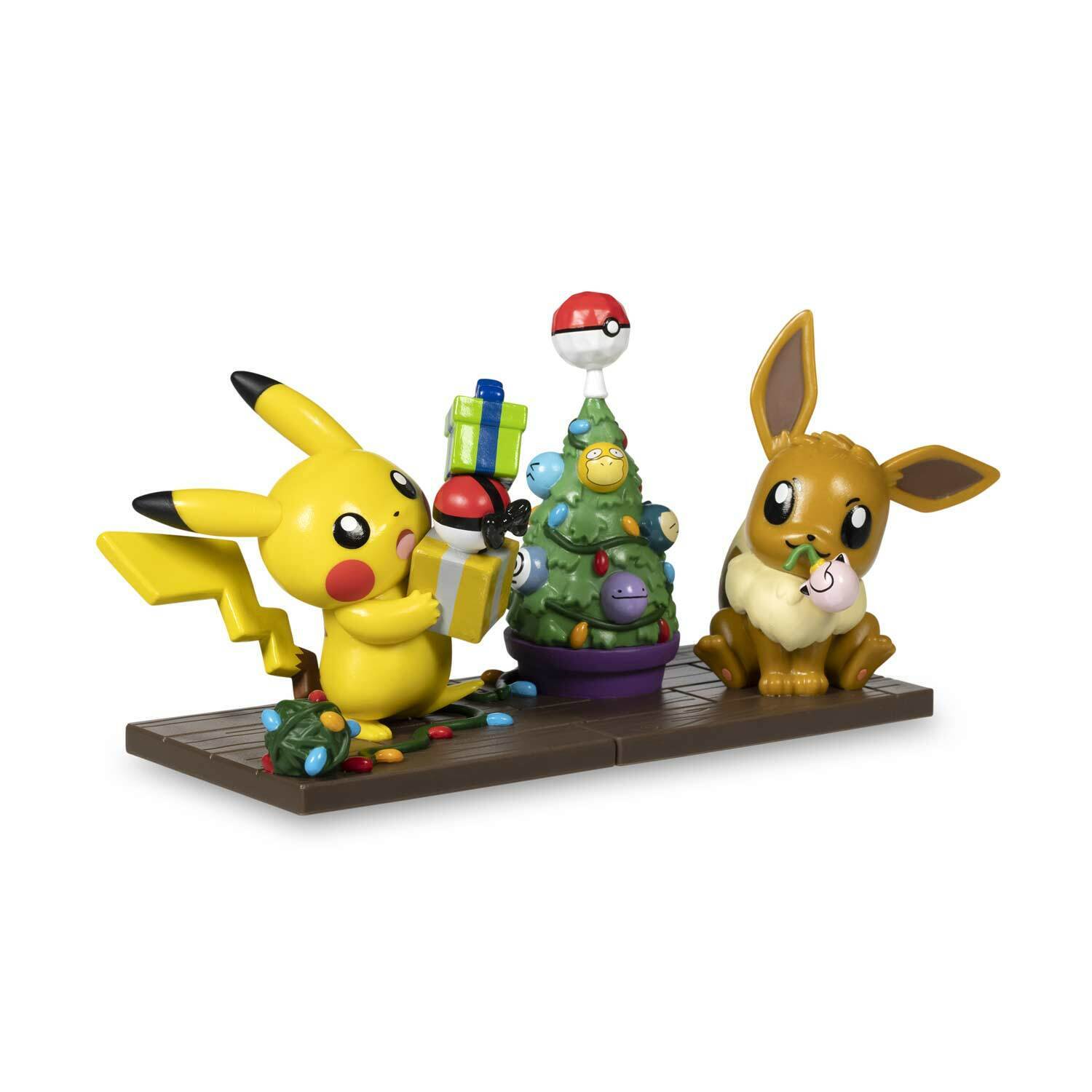 Pokemon Center - Pokemon Holiday Christmas Pikachu & Eevee Pokemon Center - Pokemon Holiday Christmas Pikachu & Eevee