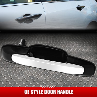 ДЛЯ 99-04 SUZUKI GRAND VITARA ЧЕРНАЯ/ХРОМИРОВАННАЯ РУЧКА ТЯГИ ПЕРЕДНЕЙ/ЗАДНЕЙ ПРАВОЙ ДВЕРИ