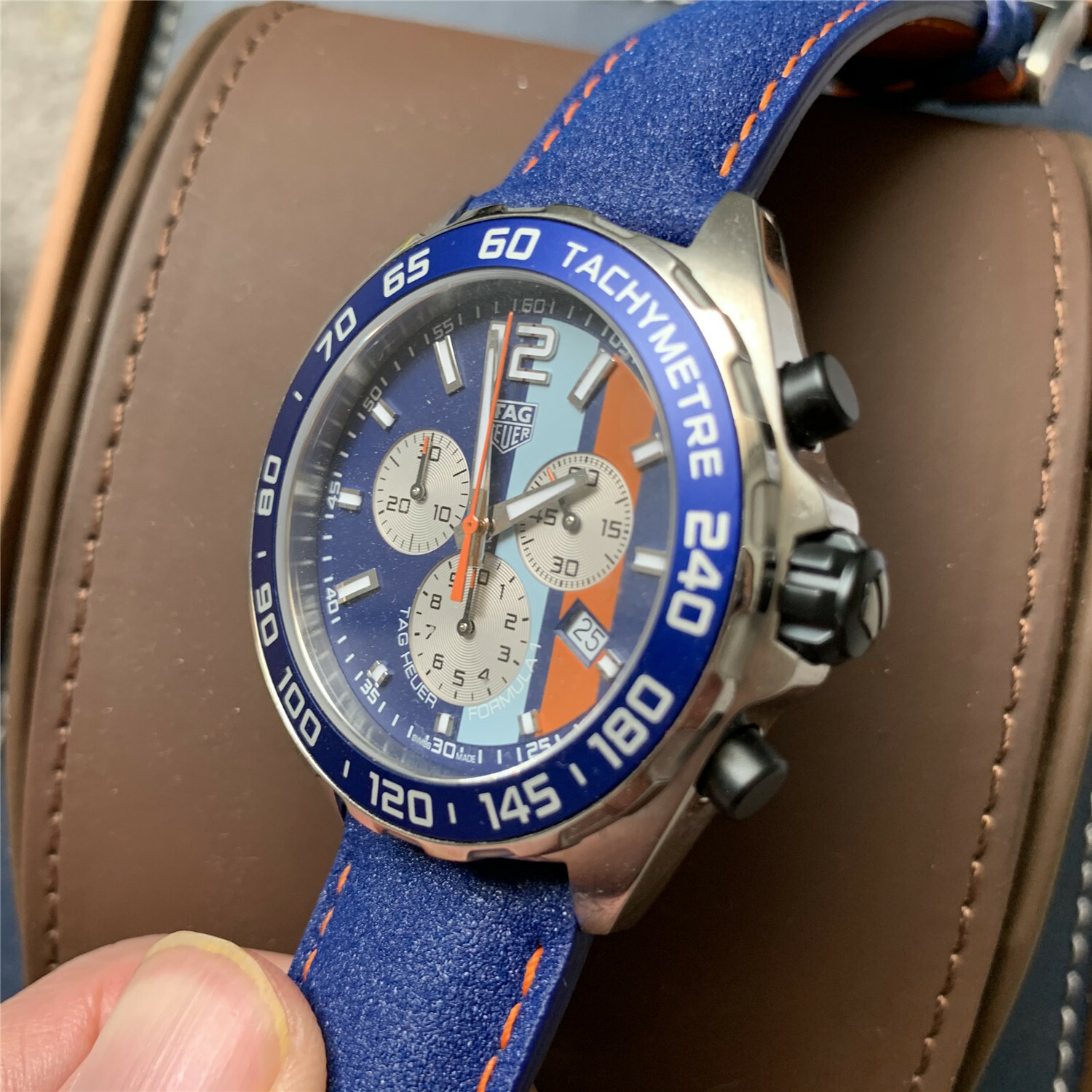 Quartz Gulf Racing Edition Men's Watch 