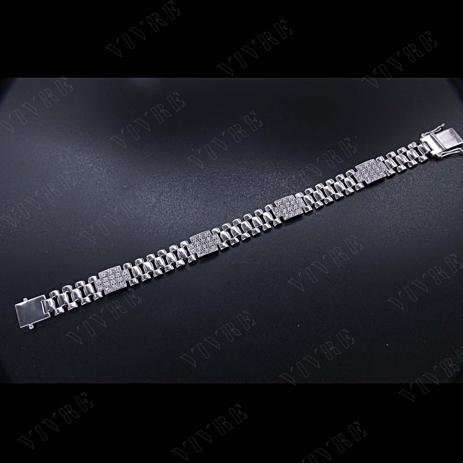 0.25ct Natural Diamond Solid 10k White Gold Beautiful Men's 7