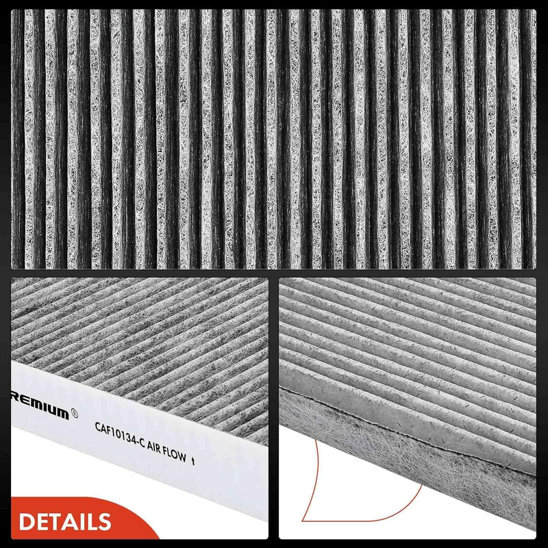 Cabin Air Filter with Activated Carbon Compatible with Honda & Acura - Civic, CR