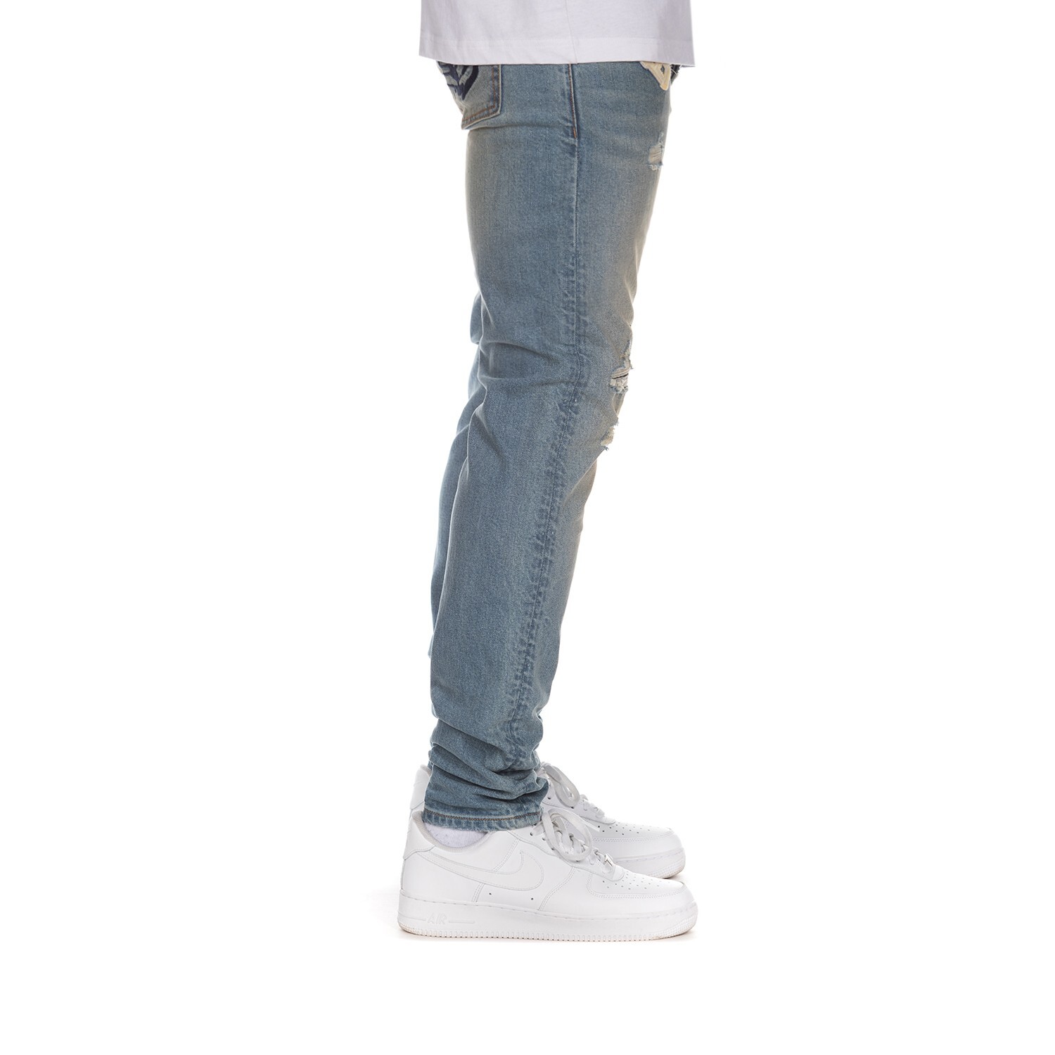 Pre-owned Billionaire Boys Club Clothing Men's Slim Fit Jeans In Ozone