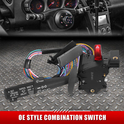 Для 95-00 Chevy GMC C/K H/L Комбинированный выключатель аварийного освещения с регулировкой яркости сигнала поворота