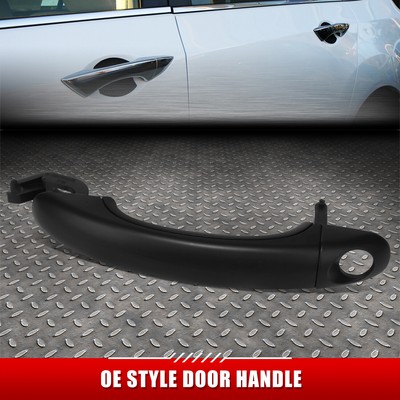 ДЛЯ 04-10 VW TOUAREG ЧЕРНАЯ ЗАГРУНТОВАННАЯ РУЧКА ТЯГИ ПЕРЕДНЕЙ ЛЕВОЙ ДВЕРИ С СИСТЕМОЙ БЛОКИРОВКИ