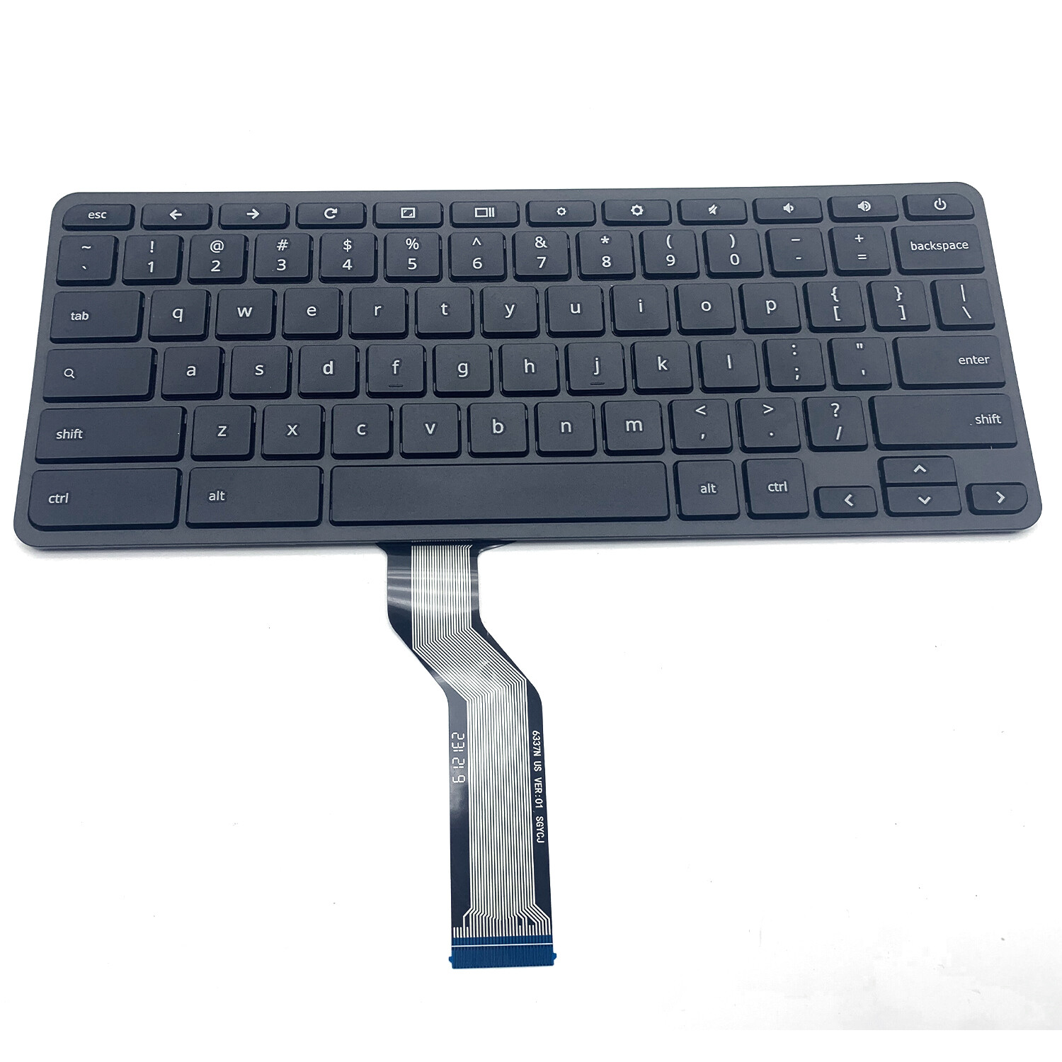 Acer Chromebook 日本語キーボード ブラック New US Black Keyboard for Acer Chromebook 11 N7 C731 C731