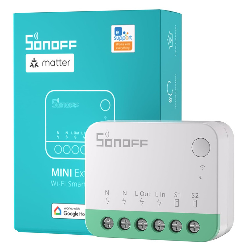 SONOFF MINIR4M External Smart Wifi Switch with Matter For Apple