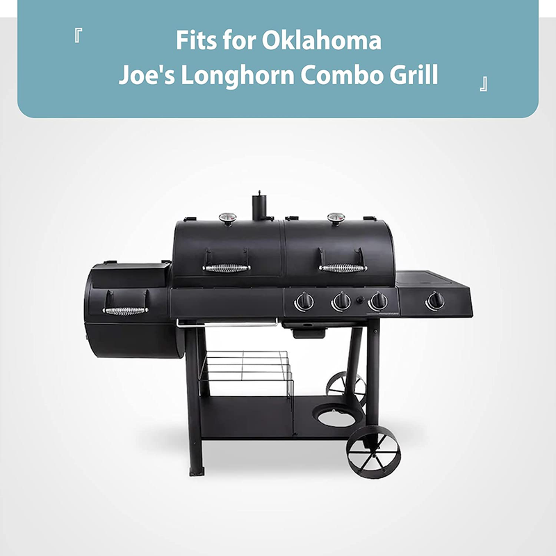Oklahoma Joe Longhorn Combo Smoker, Heavy Duty Waterproof BB