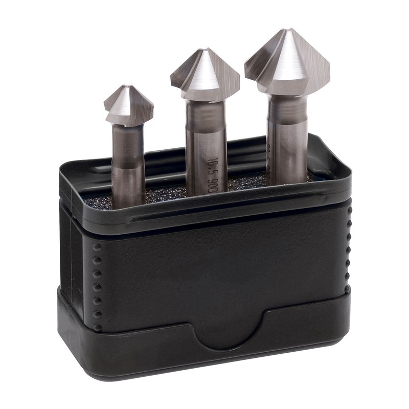 Alpen Hss Kegelsenker 90Â° Din 335 C 3-Tlg. Satz 12.4 â 20.5 Mm