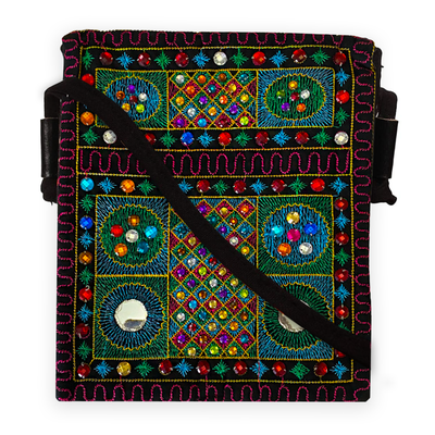 Shoulder bag with tassels sale