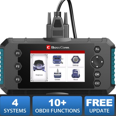 Engine SRS ABS Transmission Car OBD2 Scanner Diagnostic Scan Tool Code Reader