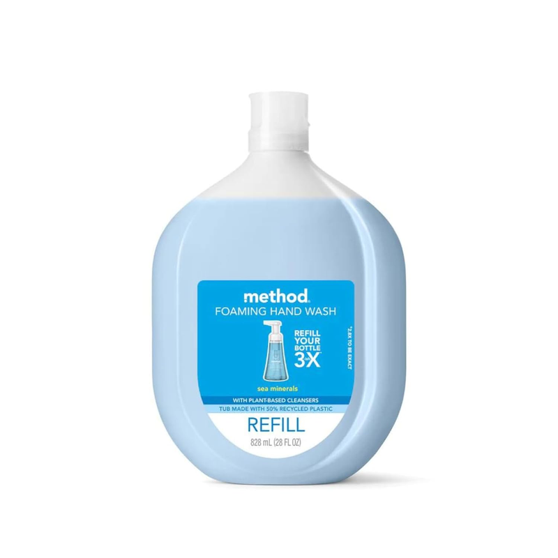 Method Foaming Hand Soap, Refill, Sea Minerals, Recyclable Bottle, Biodegradable