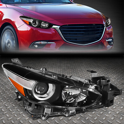 ДЛЯ 17-18 MAZDA 3 OE STYLE ПРАВАЯ ГАЛОГЕННАЯ ФАРА-ПРОЕКТОР СО СТОРОНЫ ПАССАЖИРА