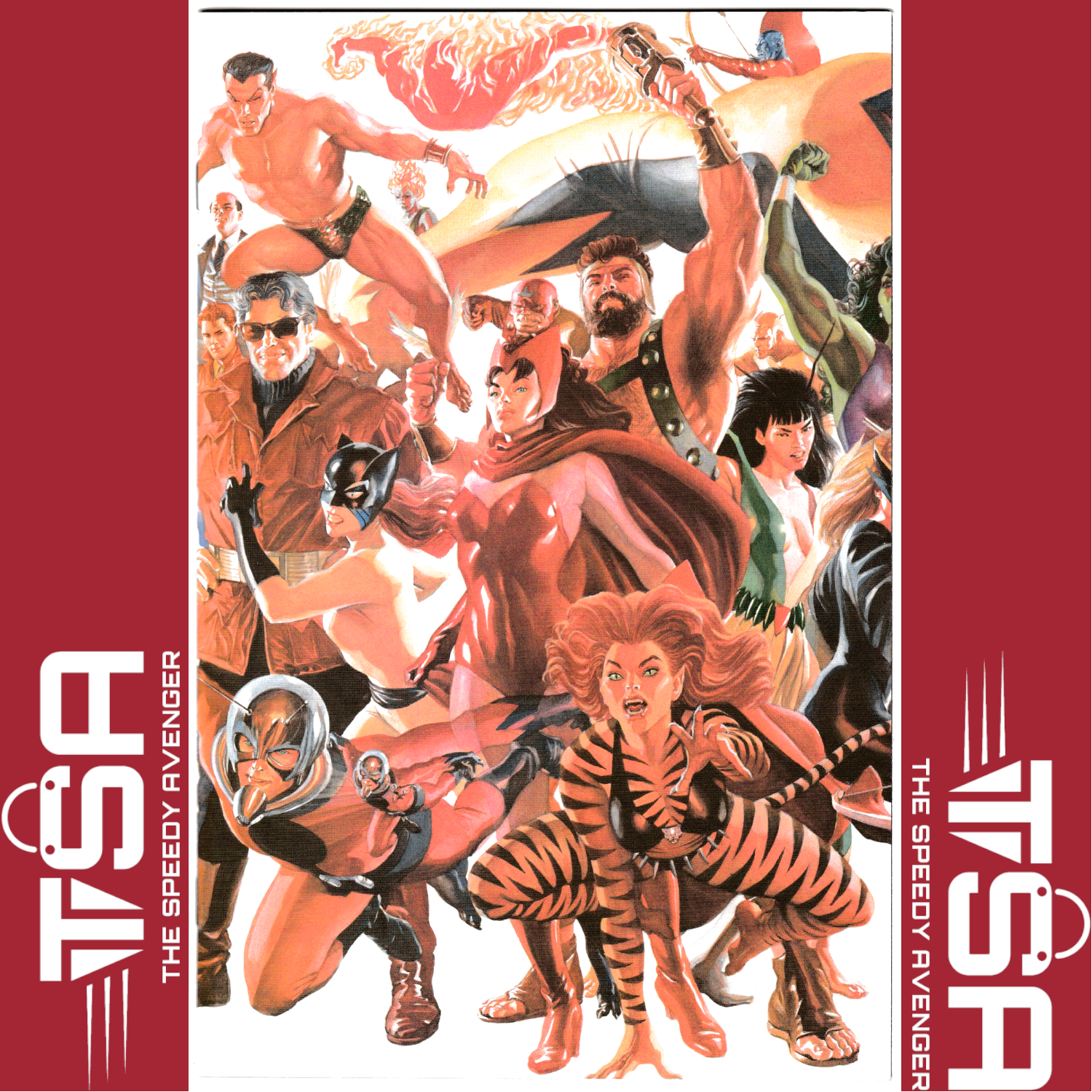 UNCANNY AVENGERS #1 (Vol 4) Alex Ross Avengers Connecting Variant FIRST APPS KEY