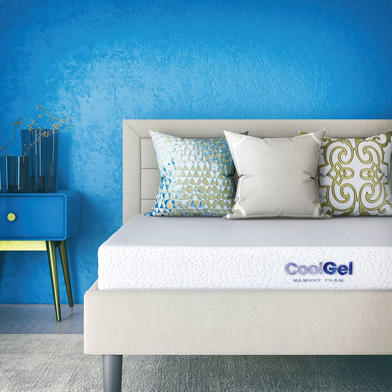 Classic Brands  Gel Memory Foam 6-Inch Mattress | Certipur-U