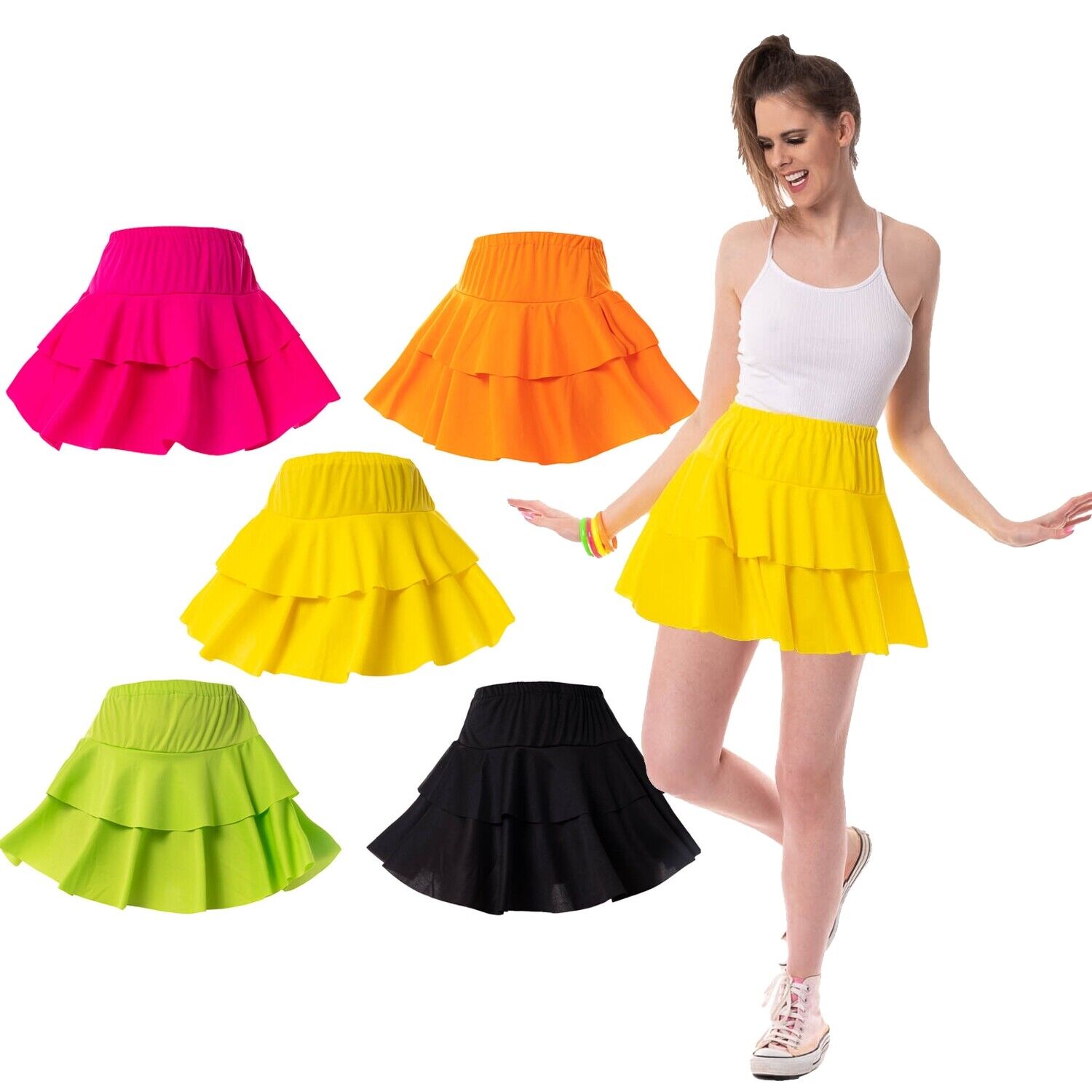 80's Yellow RaRa Skirt 80's Yellow RaRa Skirt