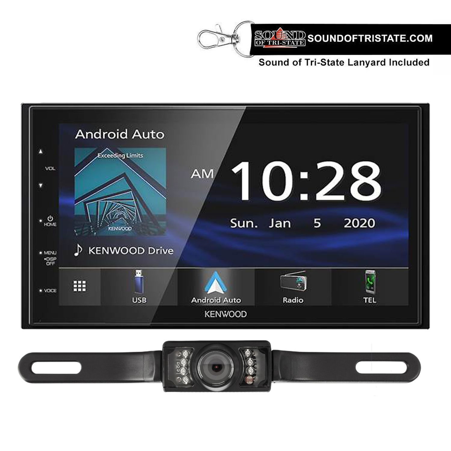 Kenwood DMX4707S 6.8" Multimedia Receiver CarPlay & Android