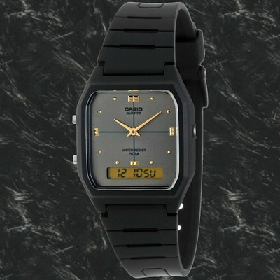 Casio Aw48he 8av Classic Gray Watch Analog Digital 50m Water Resistant New For Sale Online