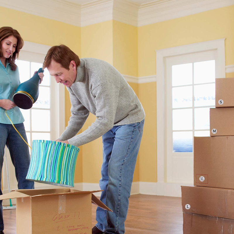 4200 Pcs Clothing Size Round Labels Stickers White Adhesive 7 Sizes 1x2 Inches