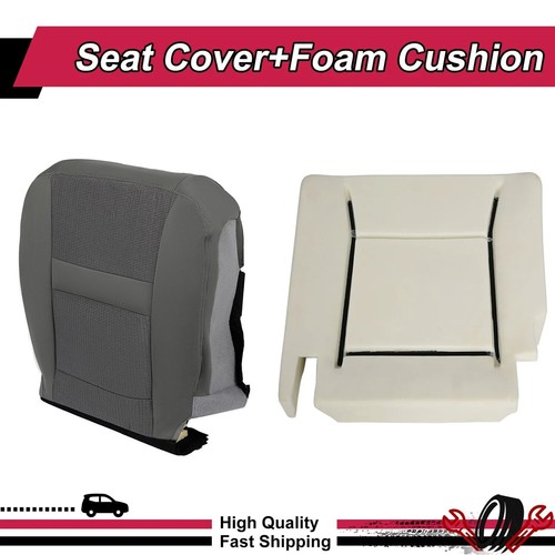 Чехол для нижнего сиденья водителя серого цвета с поролоновой подушкой для Dodge Ram 1500 2500 2006-2010