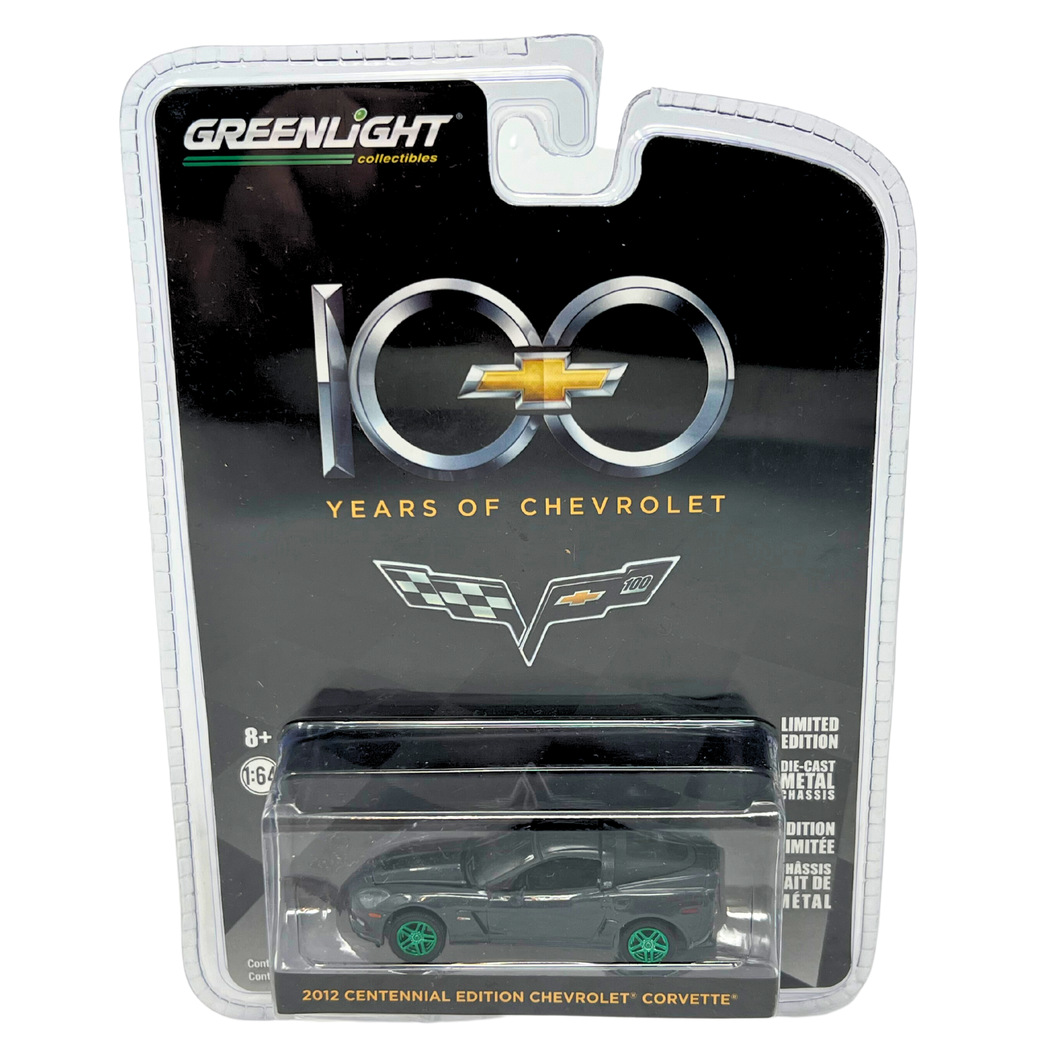 Greenlight 2012 Centennial Edition Chevrolet Corvette Green
