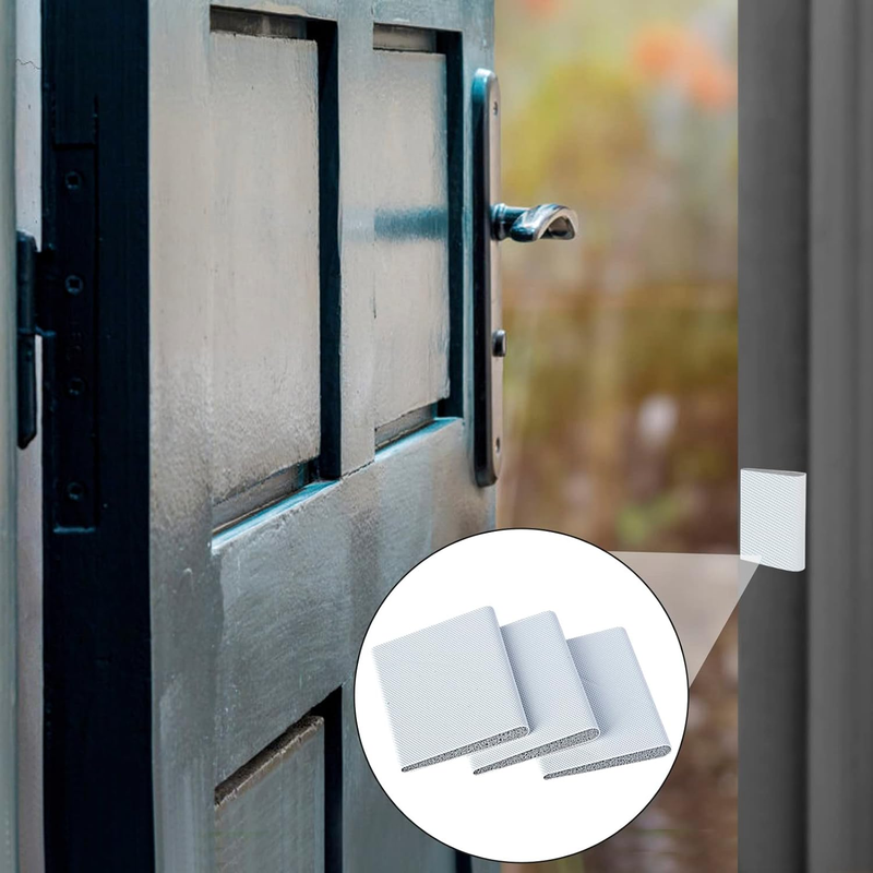 27 Pack Door Corner Seal Foam Self-Adhesive Corner Seal Pads Exterior Door Frame