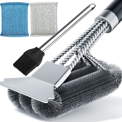 Grill brush for stainless steel grates cheap