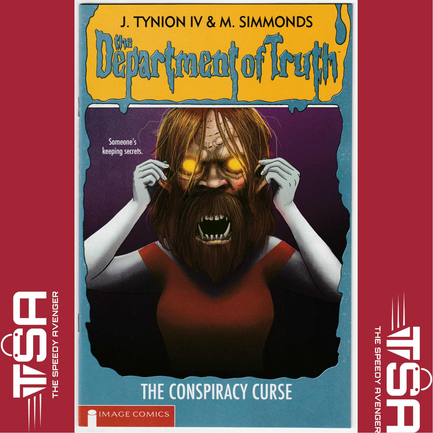 DEPARTMENT OF TRUTH #14 Goosebumps Homage Variant Cover NM Tynion IV Simmonds