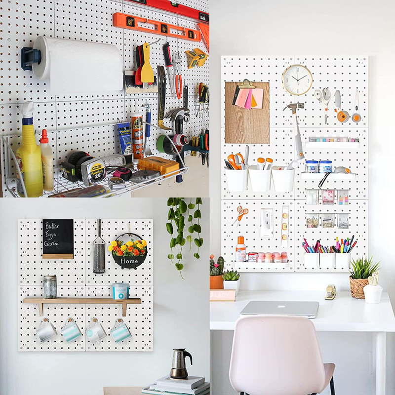 Pegboards, Pegboard Wall Organizer Panels, Peg Boards for Wall, Craft Room, Kitc