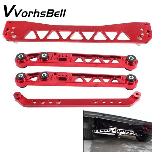 ribbon shoulder combinaison【andequal】 Blue Billet Rear Lower Subframe Brace Tie Bar for Honda