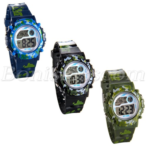 Students Children Fashion Multi-function Camouflage Sports