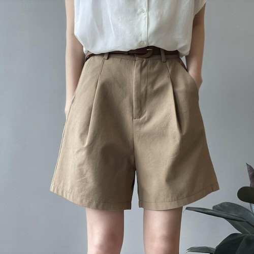 パンツ ANDWANG Baby office belt short pants 001 ANDWANG (Baby office belt shorts)