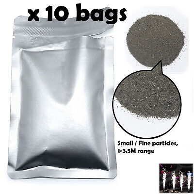 10 Small Fine Particles 1-3.5M Ti Powder 200g for Cold Spark Firework Machine Sp