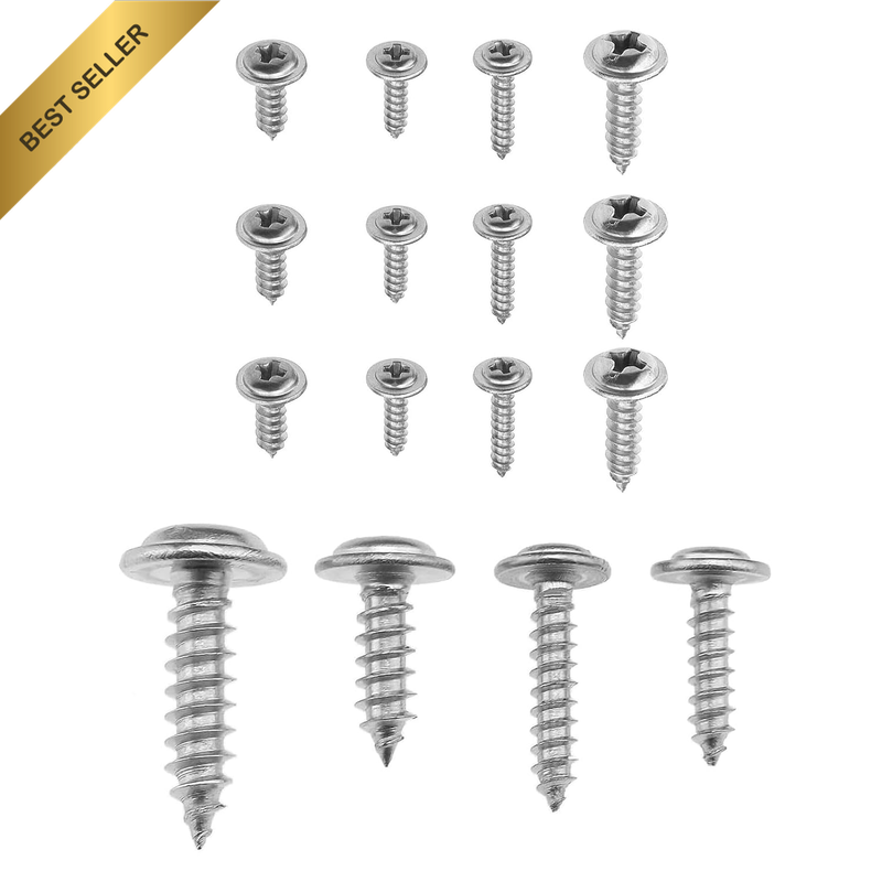 304 Self-Tapping Stainless Steel Self-Tapping Machine Screws 240 Full Thread Cro