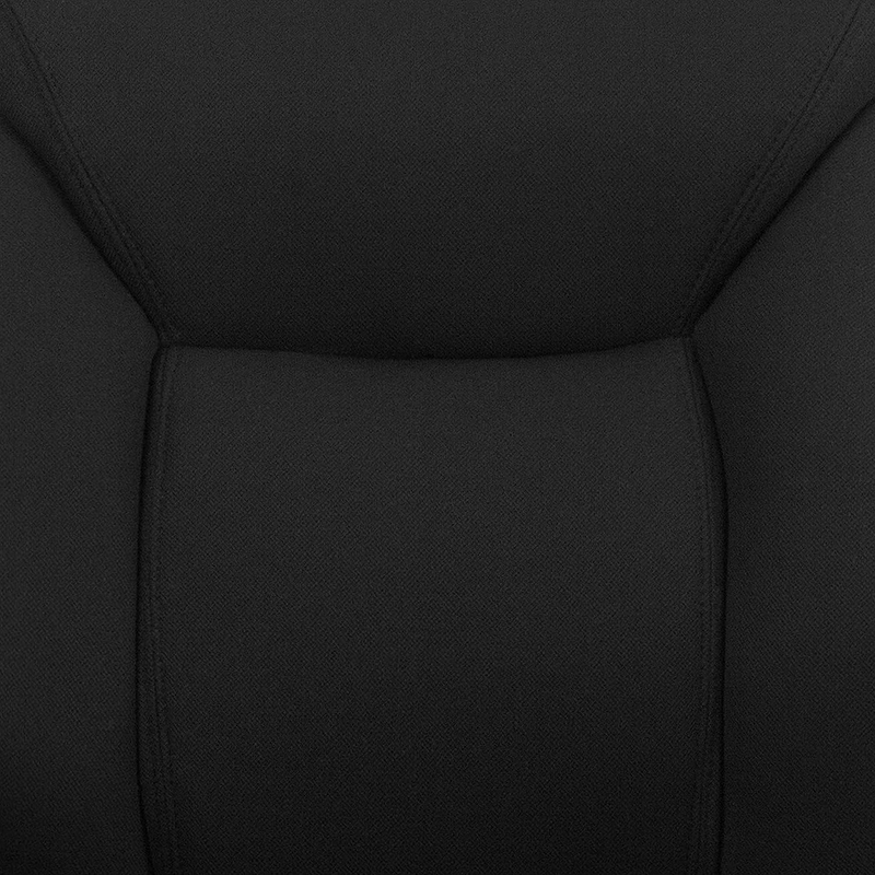 HERCULES Series Big & Tall 400 Lb. Rated Black Fabric Deep Tufted Swivel Ergonom
