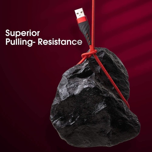 Braided Fast Charger Cable Heavy Duty USB lot Cord For iPhone 14 13 12 11 X XR 8