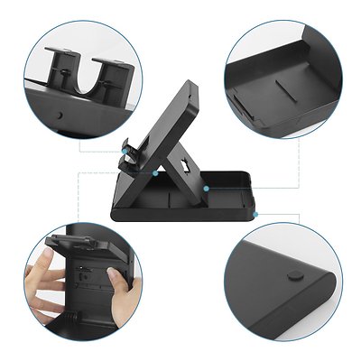 Nintendo Switch NS Standfuß Halter Stand Ladestation Spiel Ständer Halterung DE