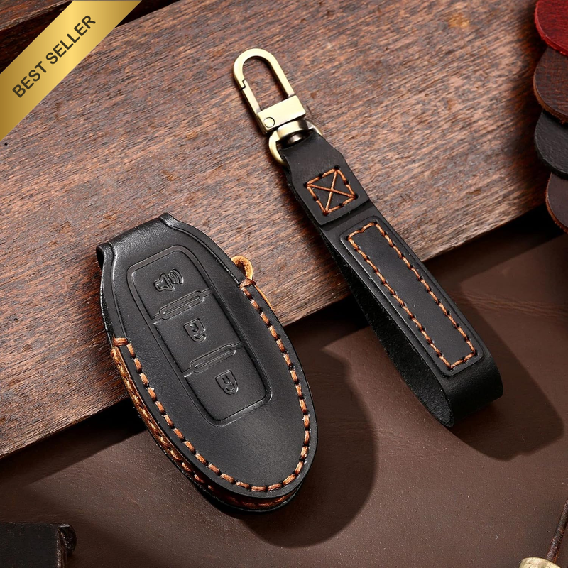 Car Key Cover Case Fit for Nissan Leaf Juke Versa Note Pathfinder R52 Patrol Y62