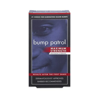 Bump Patrol Max Strength Aftershave Treatment For Eliminating Razor Bumps 2 Oz