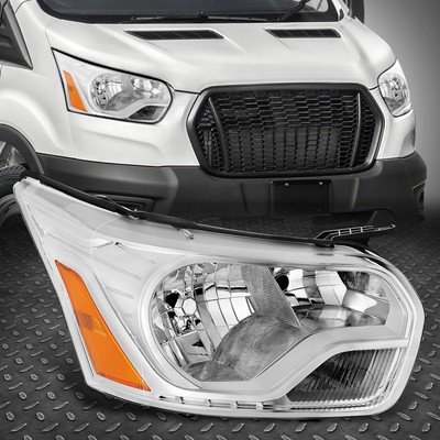 Для 15-23 Ford Transit 150 250 350 Хромированный корпус Фары Передняя правая сторона