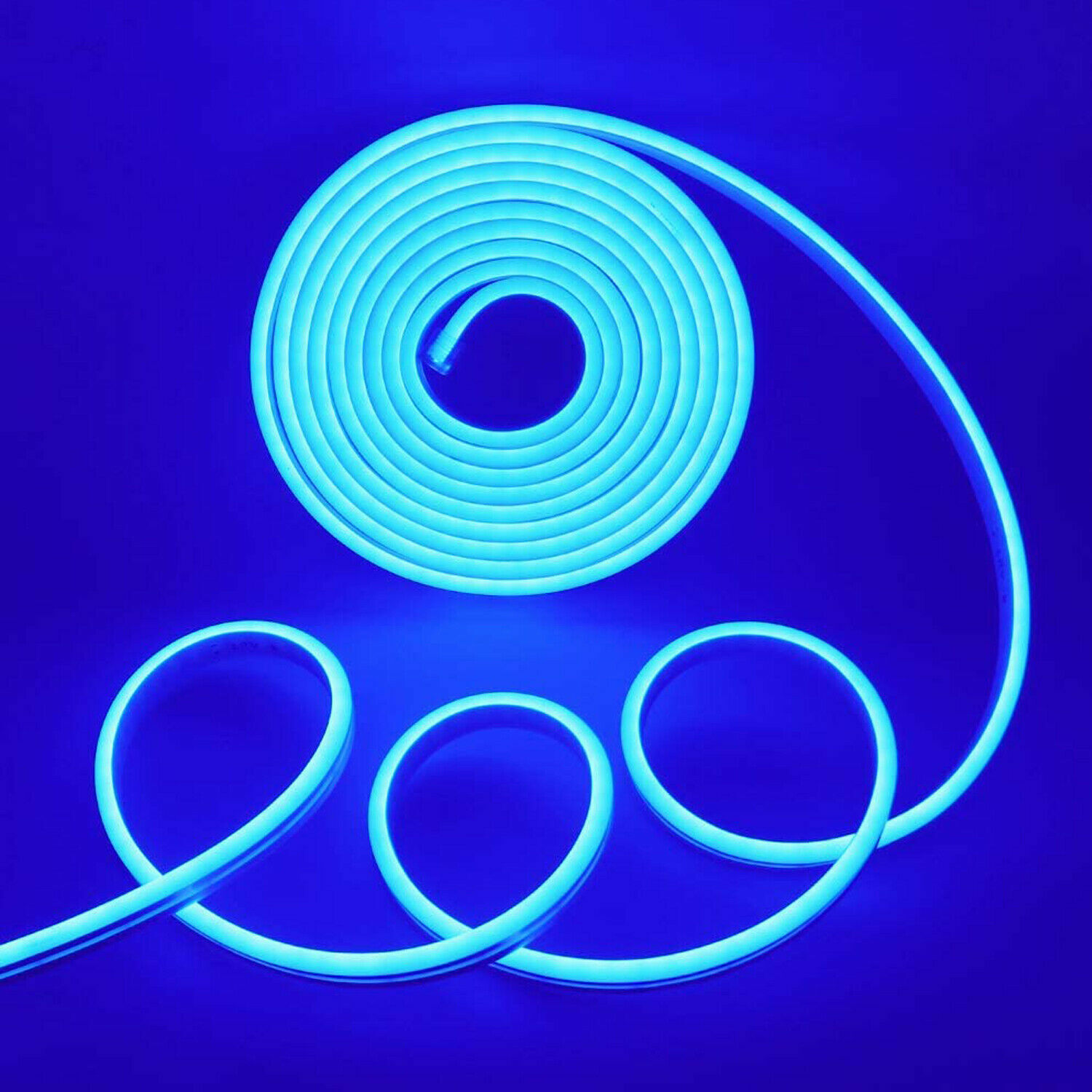 12V Flexible LED Strip Waterproof Sign Neon Lights Silicone Tube 1M 2M 3M 5M