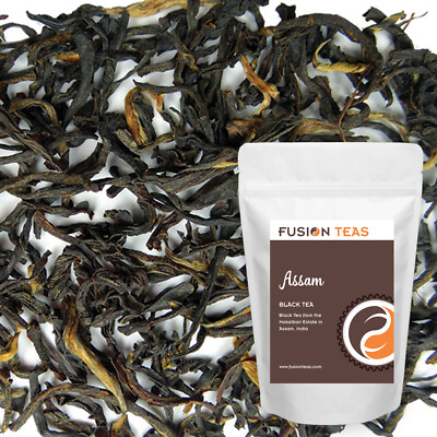 Assam Black Tea - Mokalbari Estate - Loose Leaf from India - Fusion Teas