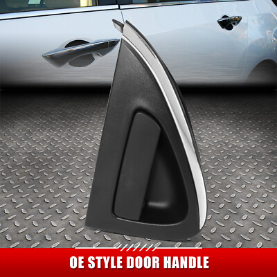 ДЛЯ 16-21 CHEVY SPARK РУЧКА ТЯГИ ЗАДНЕЙ ДВЕРИ СО СТОРОНЫ ПАССАЖИРА С ЧЕРНОЙ/ХРОМИРОВАННОЙ ТЕКСТУРОЙ