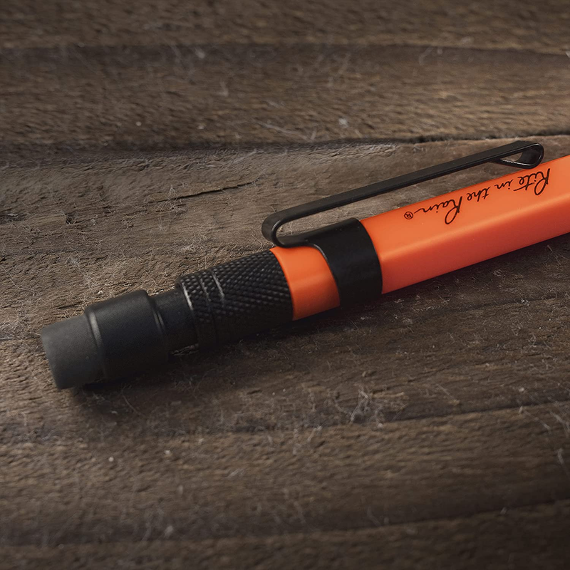 Weatherproof Mechanical Pencil, Orange Barrel, 1.3Mm Black Lead (No. OR13)