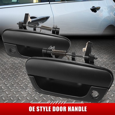 [2ШТ] ДЛЯ 13-15 CHEVY SPARK ЧЕРНАЯ ЗАГРУНТОВАННАЯ ПЕРЕДНЯЯ ЛЕВАЯ ПРАВАЯ ДВЕРЬ БЕЗ РУЧКИ