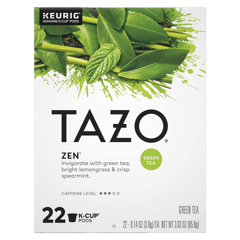 K-cups, Green Tea Zen, 22 Pods