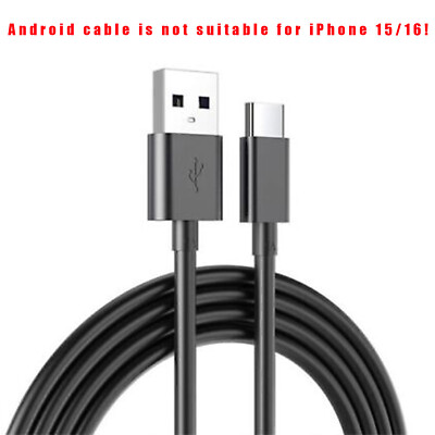 USB Type C Data Cable 5A Fast Charging USB-A to USB-C Charger lot Cord For Phone