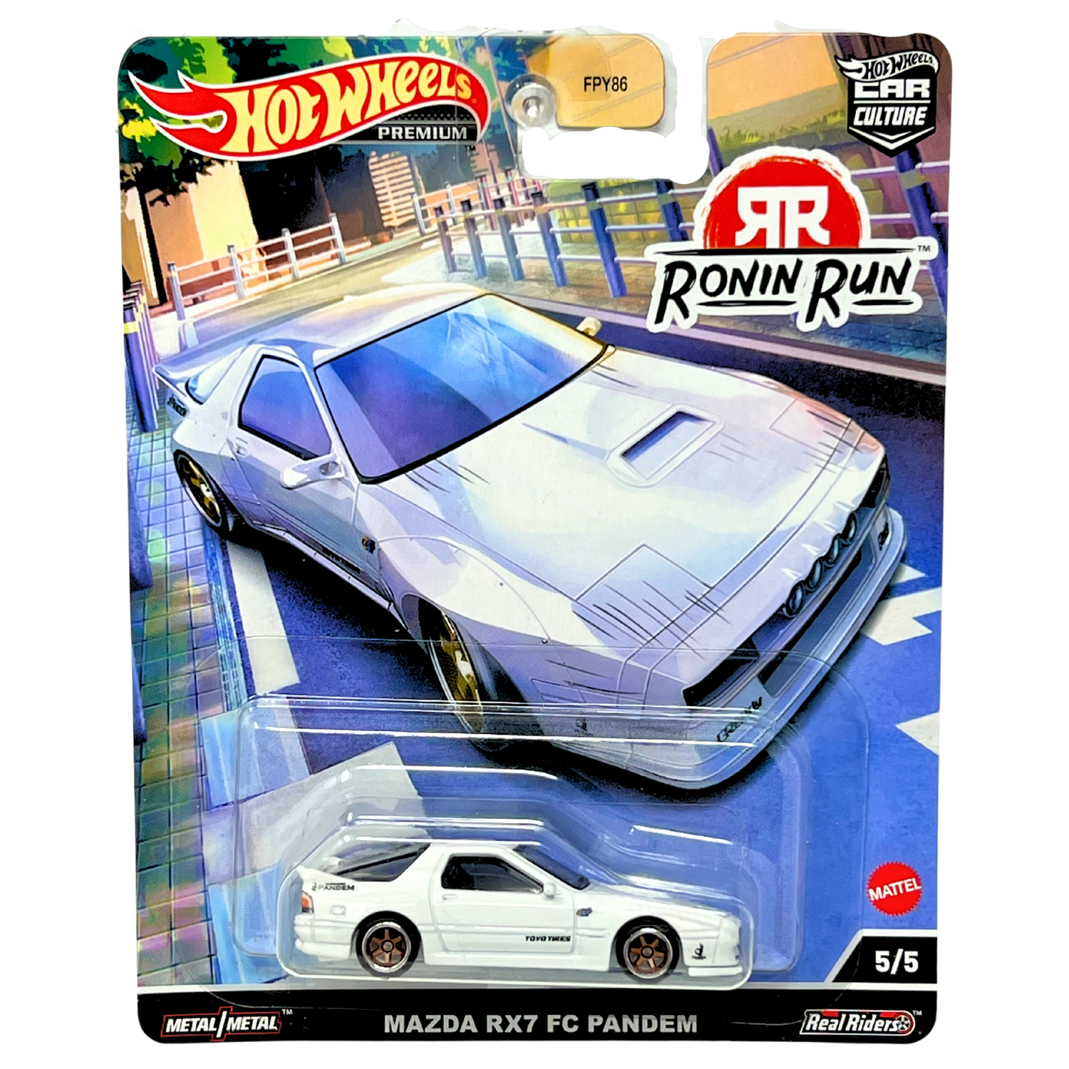 ホットウィール RONIN RUN チェイス MAZDA RX7 PANDEM Hot Wheels Premium Ronin Run Mazda Rx7 FC Pandem 1:64