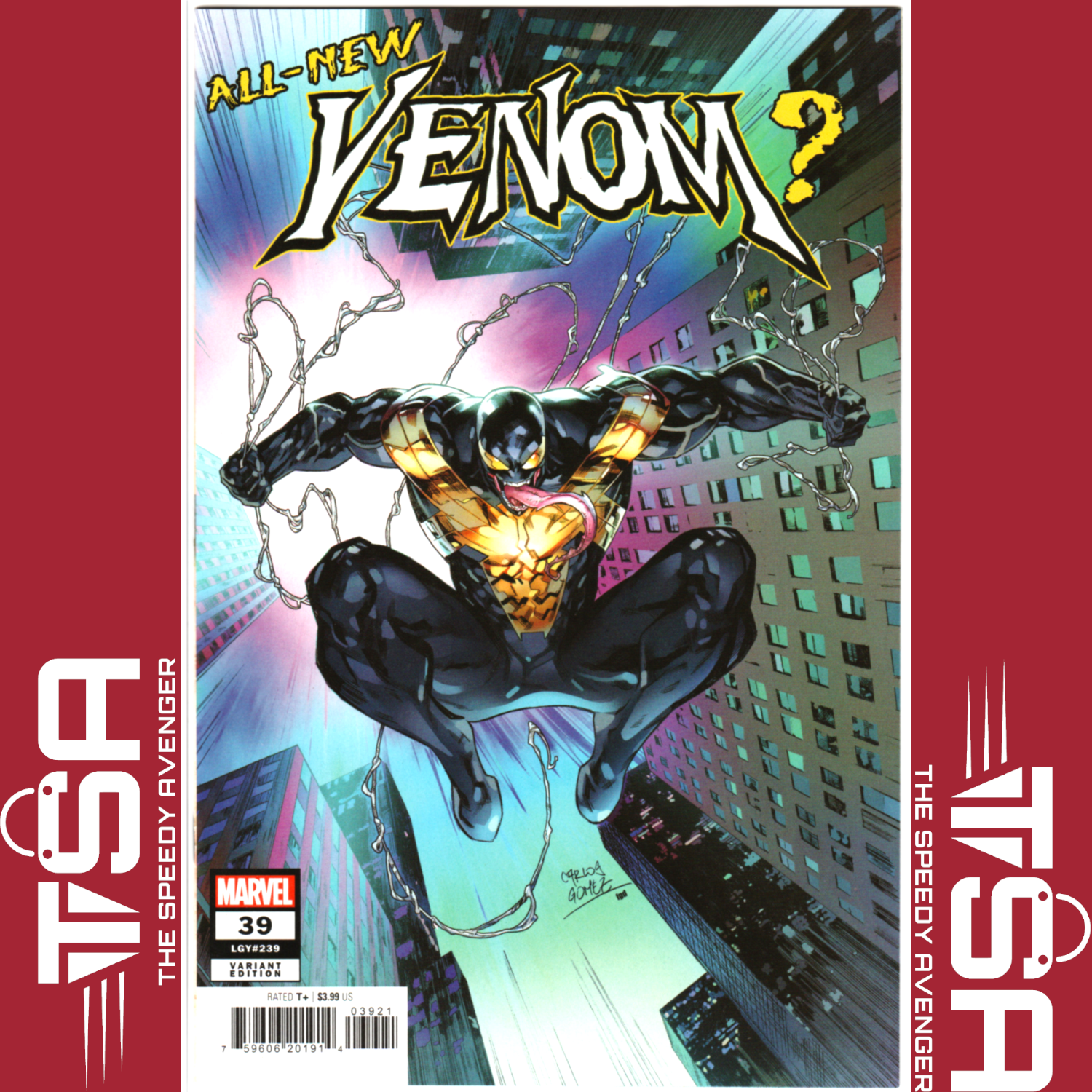 VENOM #39 (Vol 5) Carlos Gómez Foreshadow Variant All-New Venom First App 2024